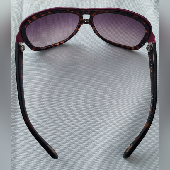 Ralph Lauren Sunglasses with Purple Lenses - Picture 2 of 5